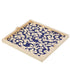 Cheetah Navy Square Tray